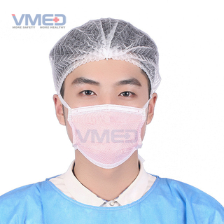 Einweg-SPP-Vlies-Gesichtsmaske mit Krawatten