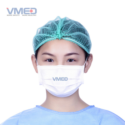 White Surgical Laboratory Gesichtsschutzmaske